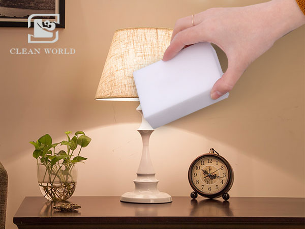 Melamine foam for cleaning