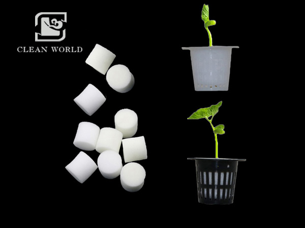 Soilless cultivation melamine foam sponge
