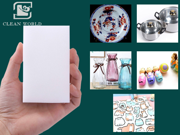 the application of melamine foam sponge