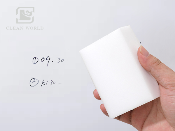 safe melamine resin foam eraser for whiteboards cleaning