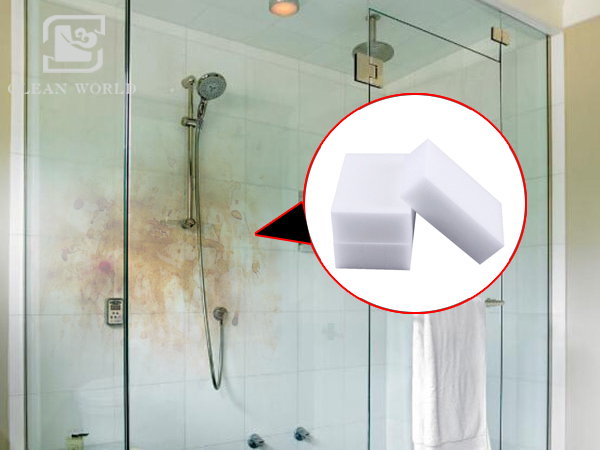 melamine foam sponge for shower doors cleaning