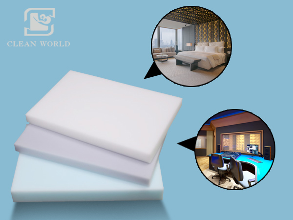 melamine foam panels using